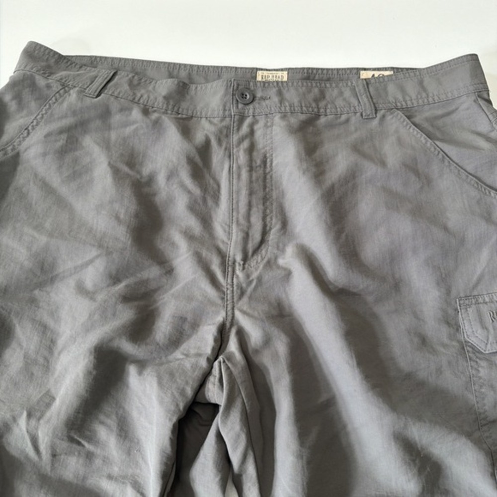 RedHead Brand Co. Men's Convertible Hiking Cargo Pants – Size 42x30 – Gray.  864